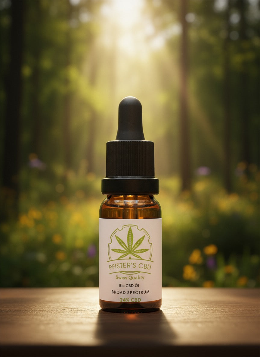 PFISTER‘S BIO CBD Öl (10ml / 0.05% THC)